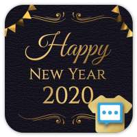 New years night Next SMS skin on 9Apps