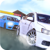 Terrain Less Furious Car Drift Racing Game 2019 icon
