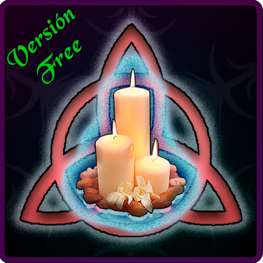 Libro de Hechizos y Rituales de magia Velas Free icon