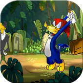 Super woody Adventure Woodpecker Game icon