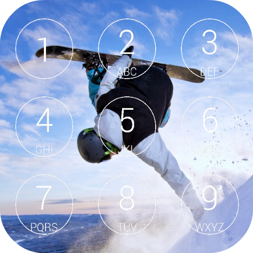 Snowboarding Lock Screen icon