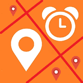 Map Location Alarm icon
