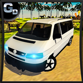 Camping Van Truck Driving Simulator icon