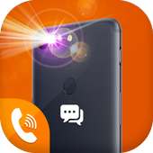 Flash Light Alert on Calls & SMS on 9Apps