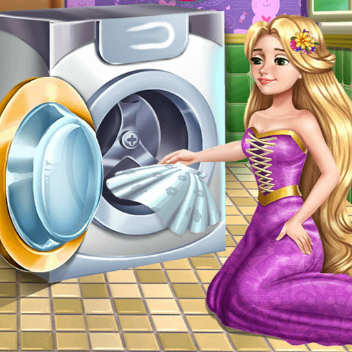 Mommy's Laundry Day Care Games For Girls icon