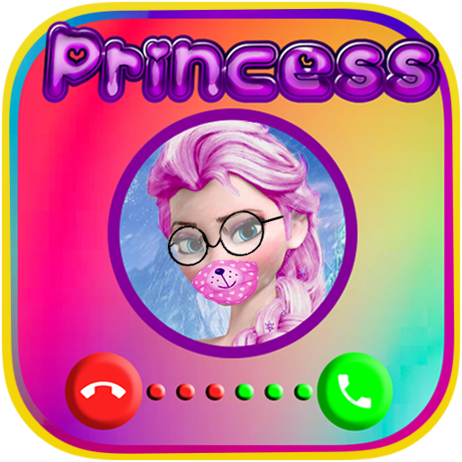 Fake call from the princess icon
