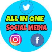 All In One Social Media App-Social networks 2019