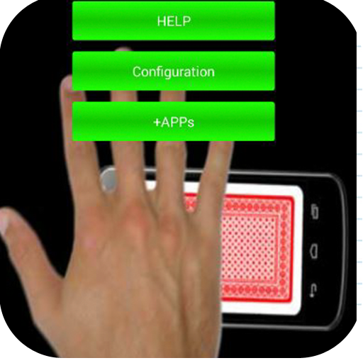 Hand Graphics Magic Tricks With Card Easy Player icon
