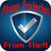 Phone Protecter from theft icon
