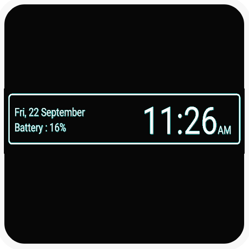 Digital Clock Widget أيقونة