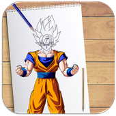 How to Draw Dragon Ball Z All Characters icon