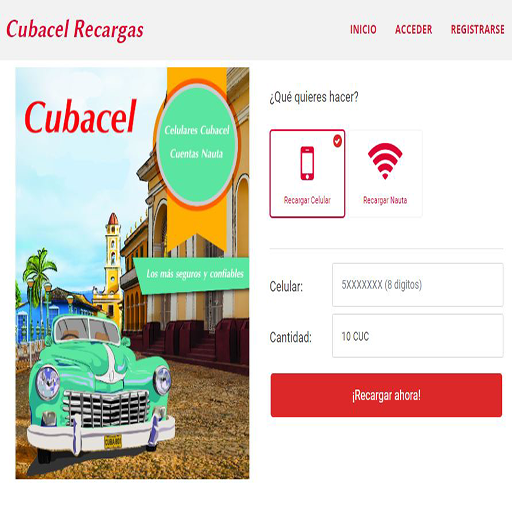 Cubacel Recargas иконка