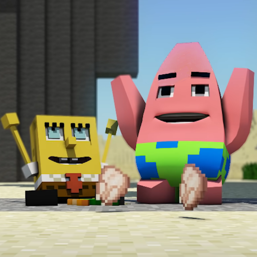 Bikini Bottom City for Minecraft PE icon