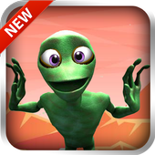 Green Alien Dance: Rhythm icon