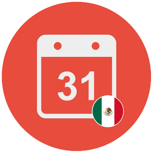 Calendario fácil de México أيقونة