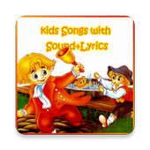 Kids songs with sound lyrics icon