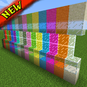 Stained Glass mod for minecraft pe icon