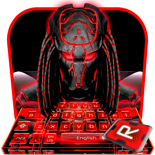 Predator Black Red Theme icon