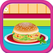 Tuna Burgers Cooking Games icon