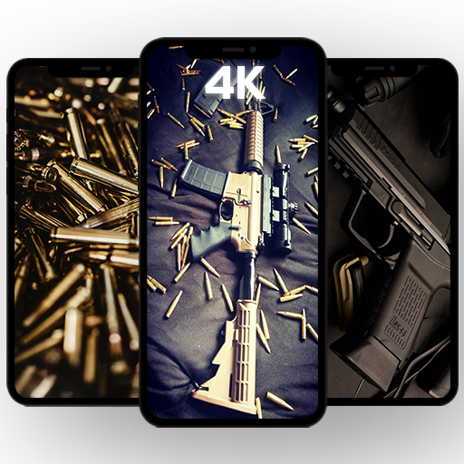 🔥 Guns Wallpaper Full HD 4K App Offline icon