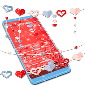 Red Heart Keyboard icon