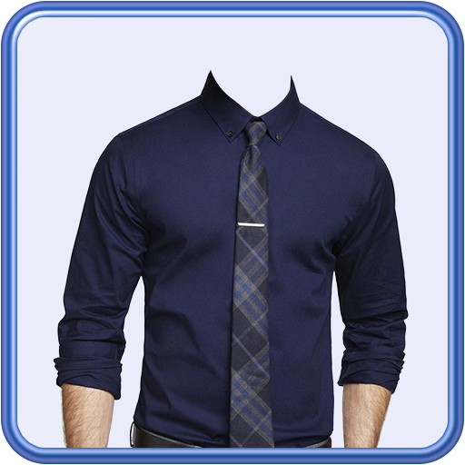 Man Formal Shirts Photo Suit icon