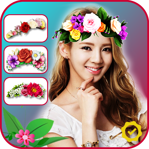 Flower Crown Photo Editor icon
