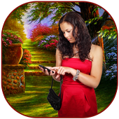 Garden Photo Frame Multi icon