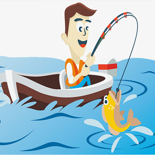 Fishing on a Boat icon