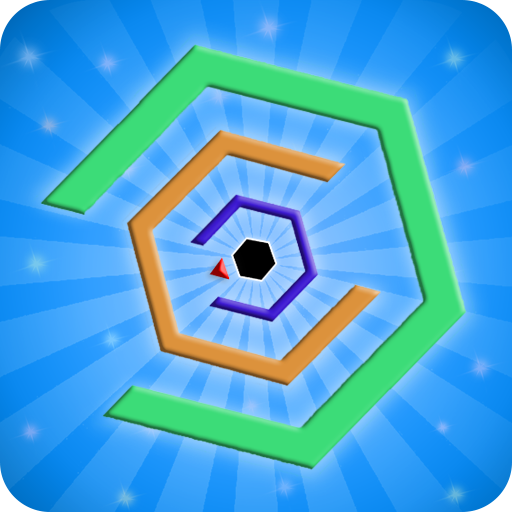 Hexagon - super hexagon, polyg icon