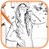 Photo sketch effect-Photo to sketch,sketch maker icon