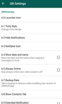 GB for Android 1 تصوير الشاشة
