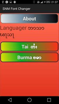 SNM Font Changer screenshot 2