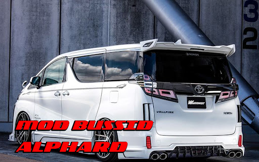 Mod Bussid Mobil Alphard Mewah screenshot 5