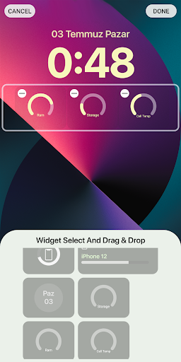 Lock Screen iOS 16 screenshot 7