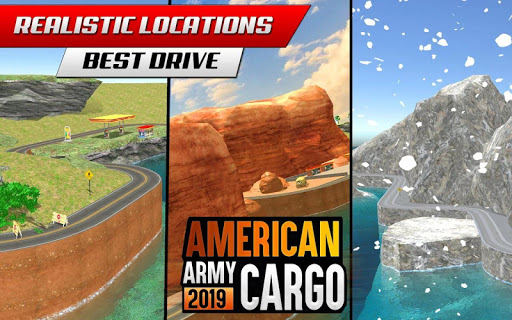 US Army Cargo Transport Truck Driving Simulator 6 تصوير الشاشة