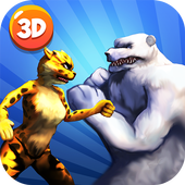 Ninja Panda Fighting 2 - Kung Fu Animals Cup icon