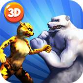 Ninja Panda Fighting 2 - Kung Fu Animals Cup