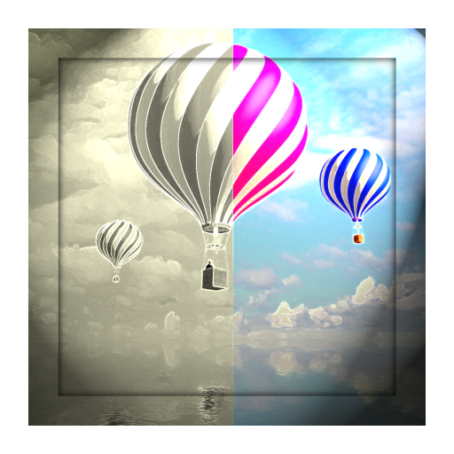 Color Black White Photo icon