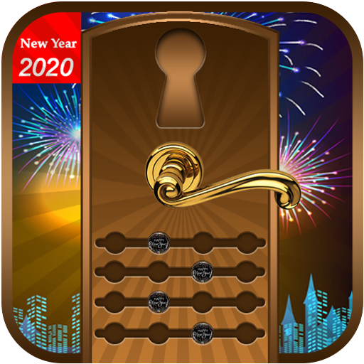 New Year Door Screen Lock: Decent Lock Screen icon