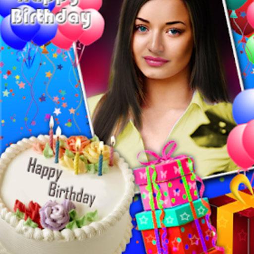 Birthday video editor icon