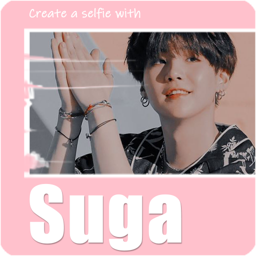 Create a selfie with Suga ( BTS ) icon