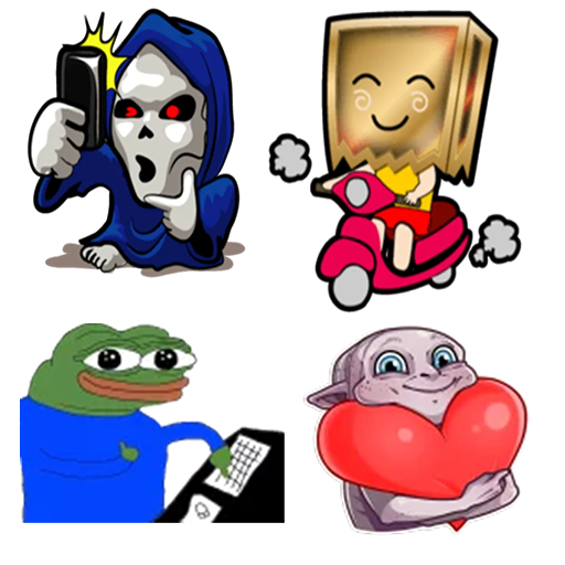 Funny Stickers for WA icon