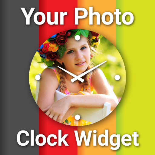 Your Photo Clock Widget أيقونة