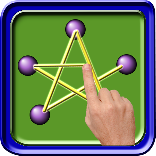 Eine Linie Punktpuzzle 2019 icon