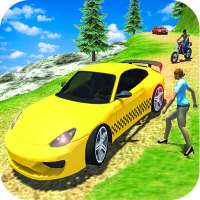 Crazy Taxi Game Off Road Taxi Simulator