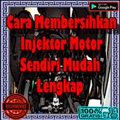 Cara Membersihkan Injektor Motor Sendiri Mudah