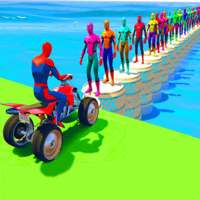 Quads Superhero Stunts Racing