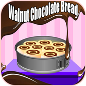 cooking choclate bread cake game icon