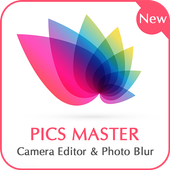 Pics Master - Camera Editor &amp; Photo Blur icon